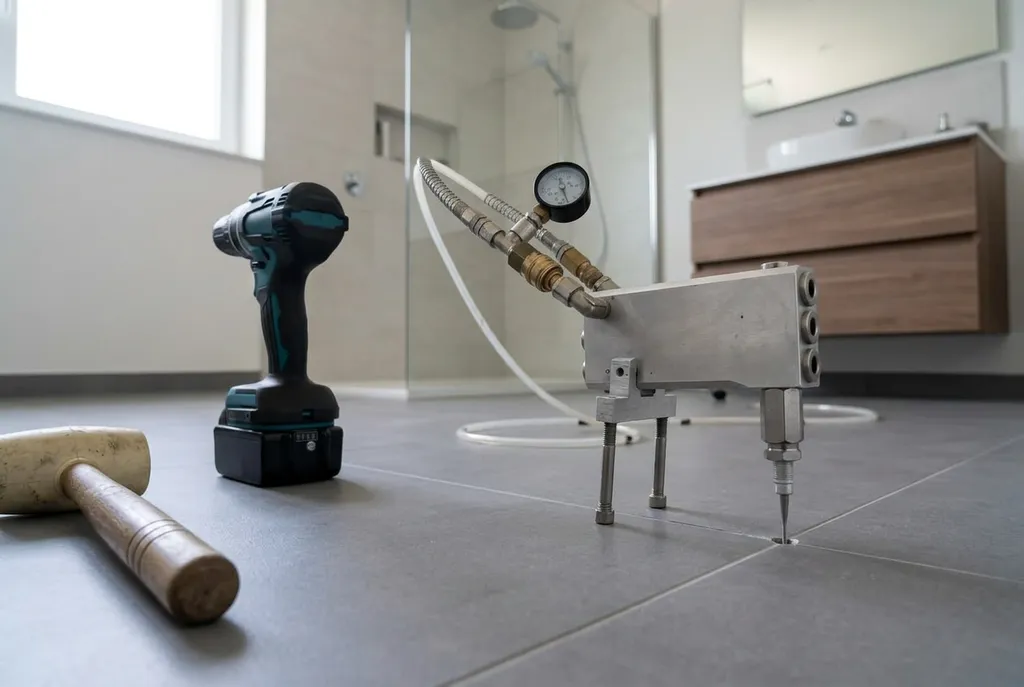 Kitbedrijf Uddel – holle tegels injecteren